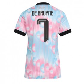 Belgia Kevin De Bruyne #7 Borte skjorte til dame VM 2026 Kortermet